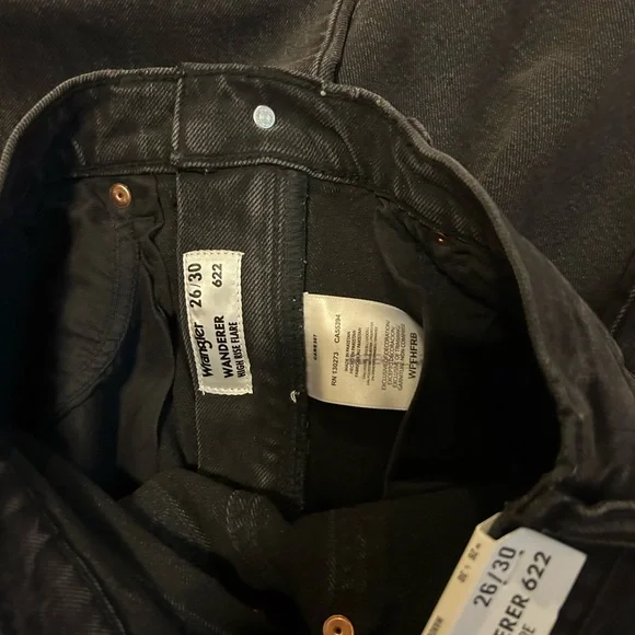 NWT Wrangler Wanderer High Rise Flare Sz 26 - Picture 12 of 15